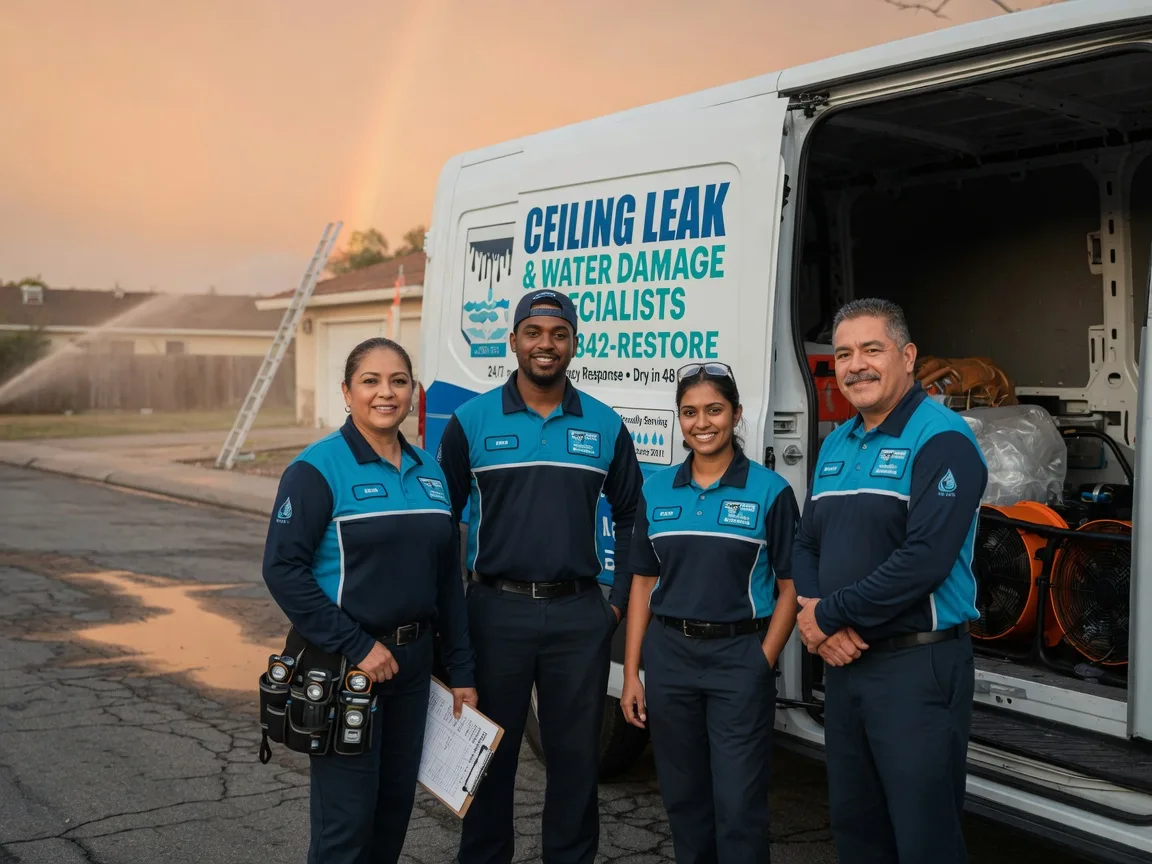 Ceiling Leak Cleanup company in Milford, CT