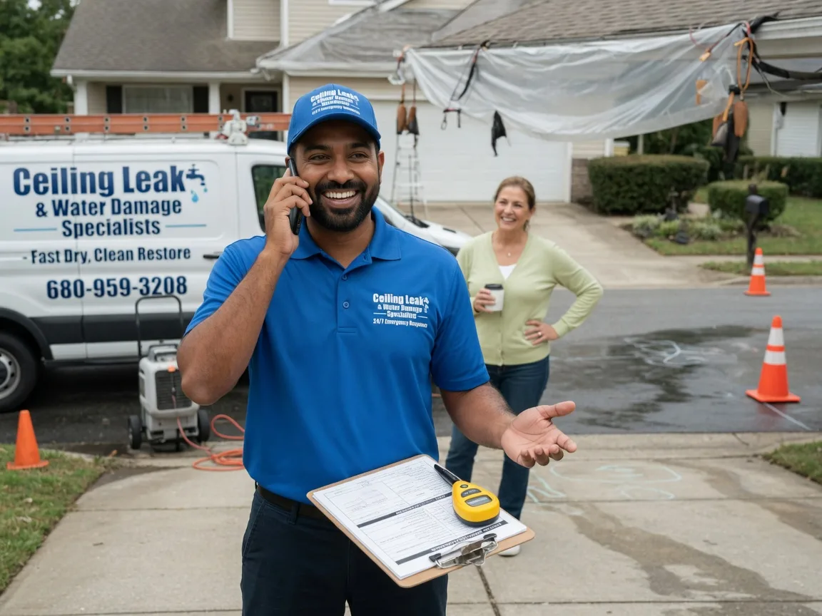 Ceiling Leak Cleanup Milford, CT FAQs